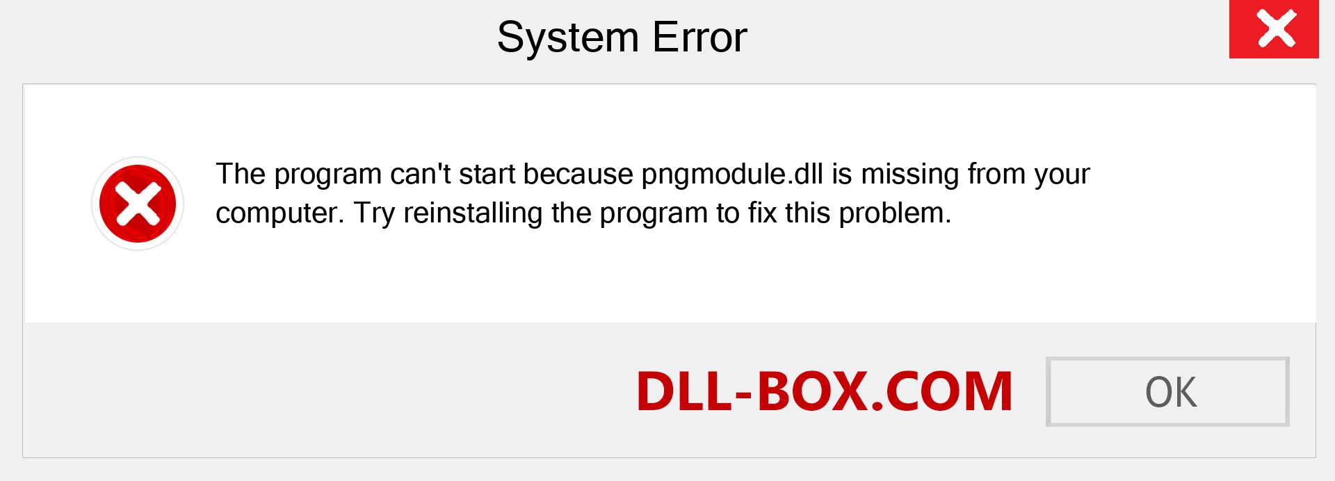  pngmodule.dll file is missing?. Download for Windows 7, 8, 10 - Fix  pngmodule dll Missing Error on Windows, photos, images