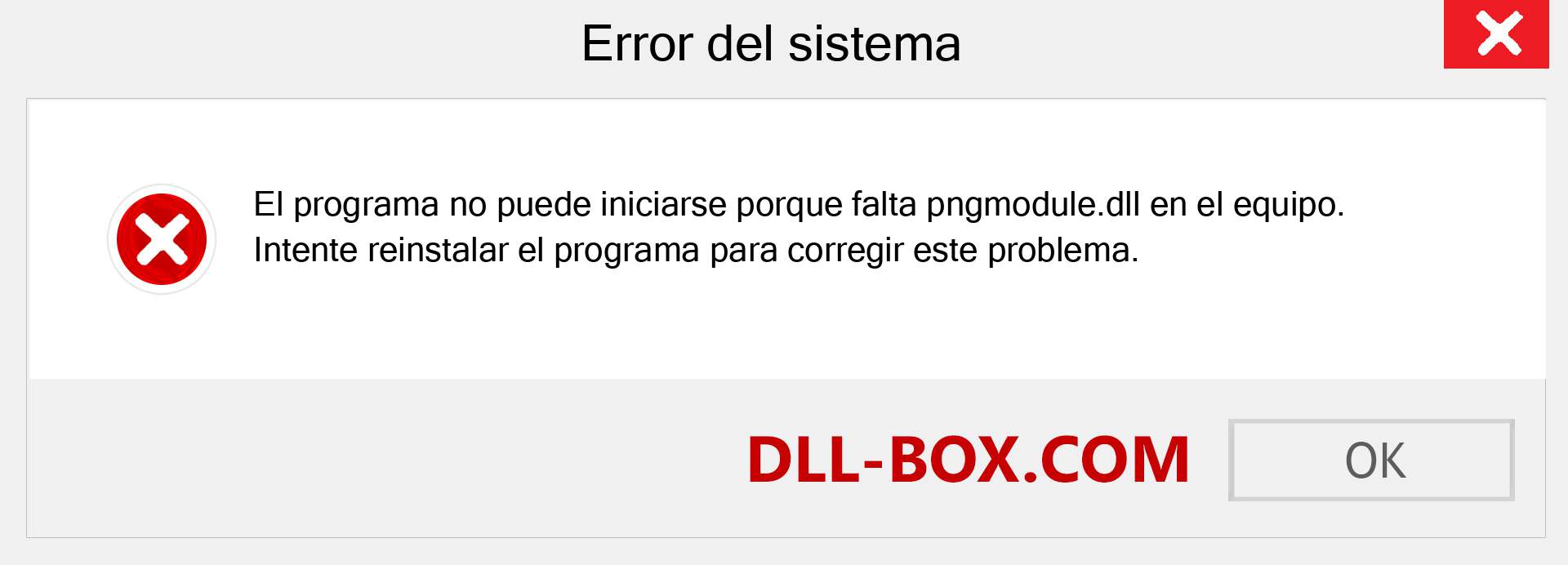 ¿Falta el archivo pngmodule.dll ?. Descargar para Windows 7, 8, 10 - Corregir pngmodule dll Missing Error en Windows, fotos, imágenes